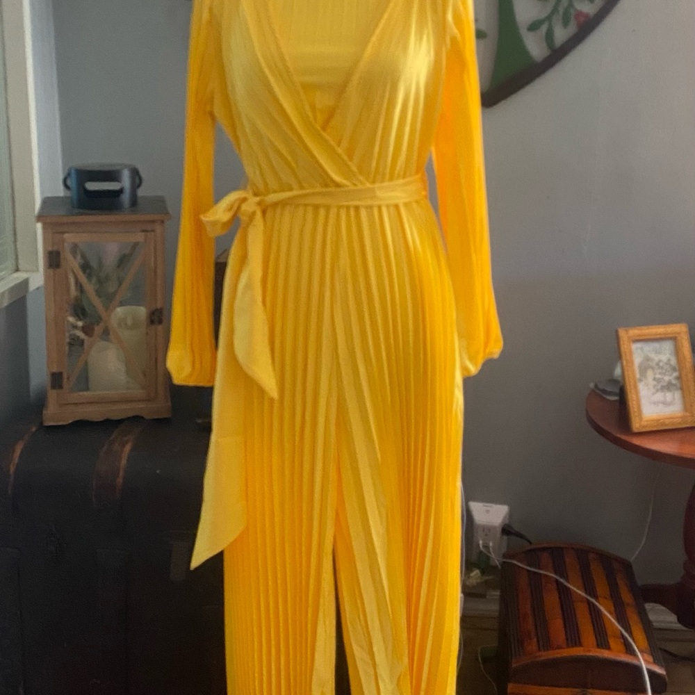 Metamorphosis Girl Vibrant Yellow Jumpsuit